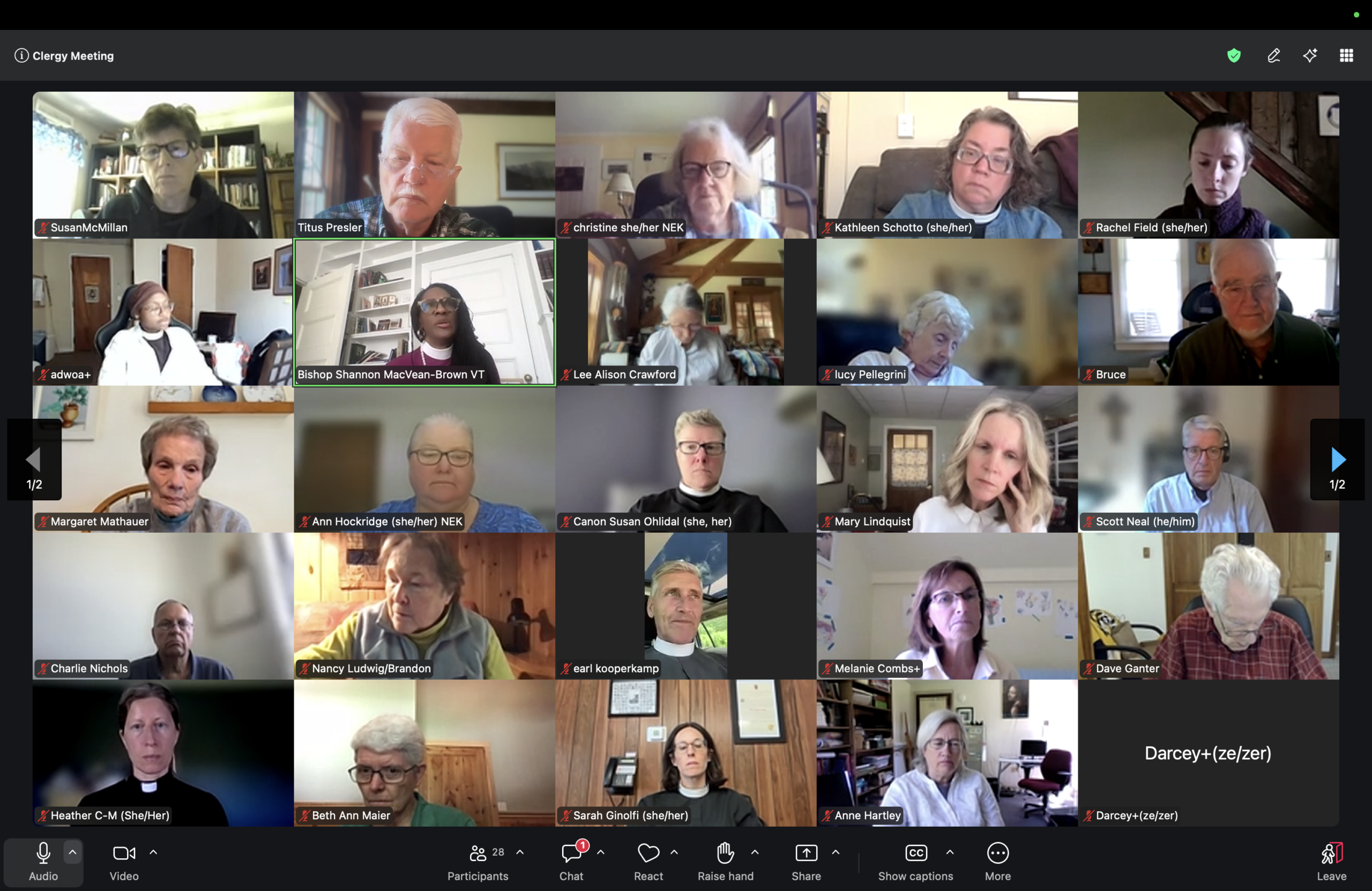 Mission Thursday Clergy Meeting